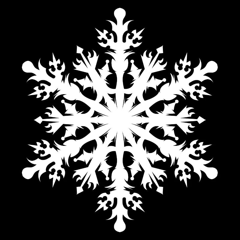 Snowflake Snow Crystals Symbol Winter xmas