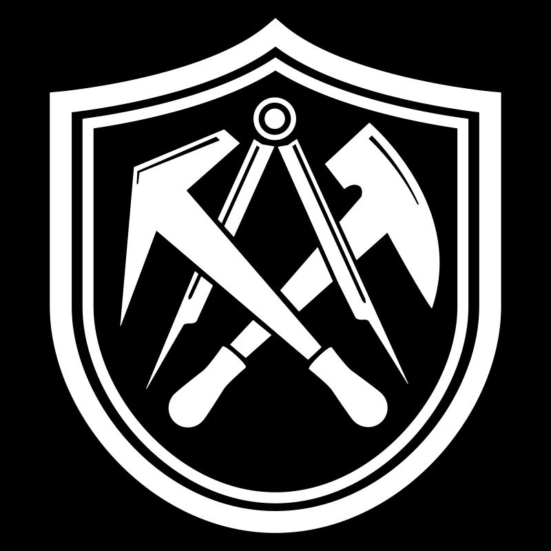 Dachdecker Zunftzeichen Wappen Schild