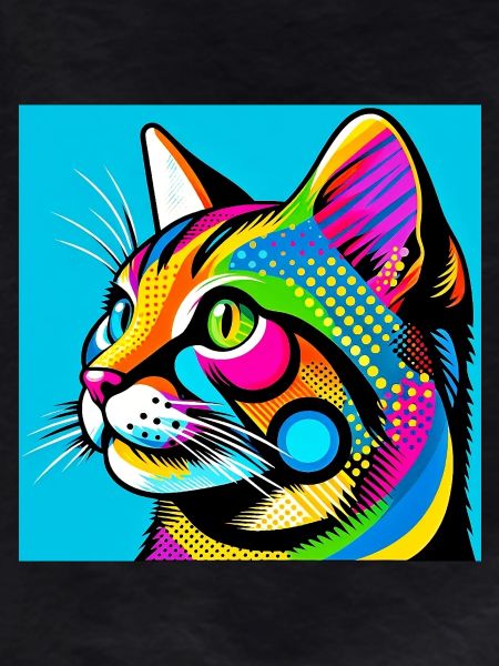 Cat Pop Art