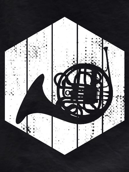 Sketch French horn