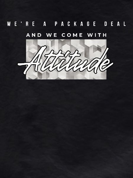 Attitude Geometric Logo Tee