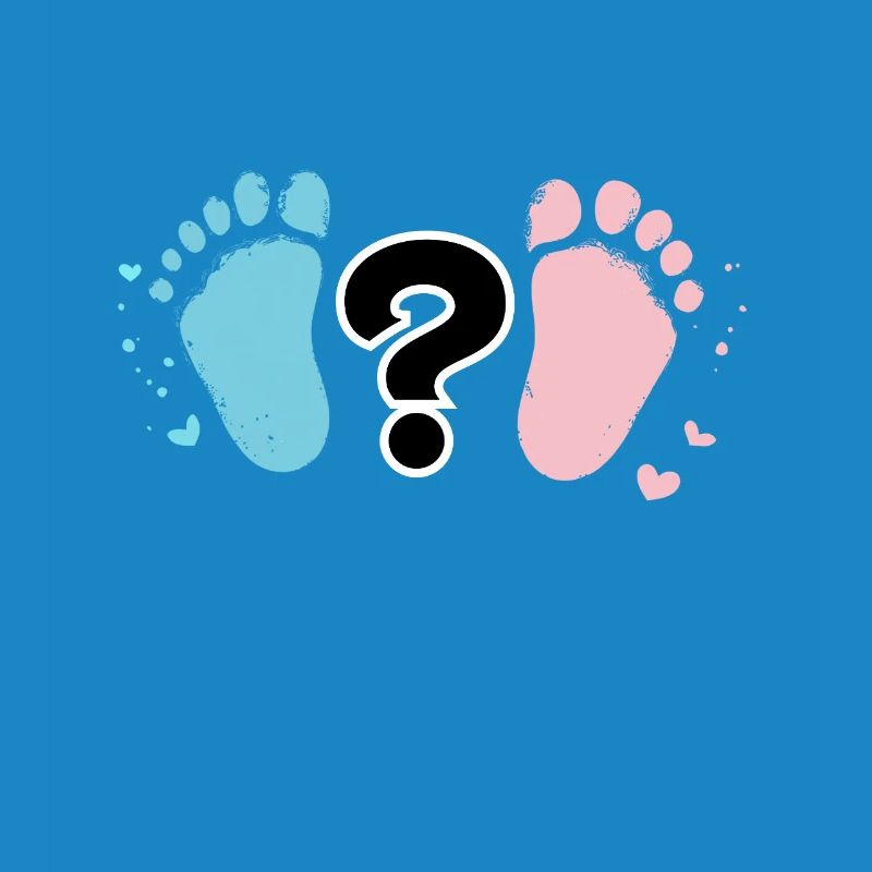 Empreintes Bébé Pastel et Question