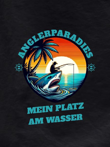 Fishing paradise sunset