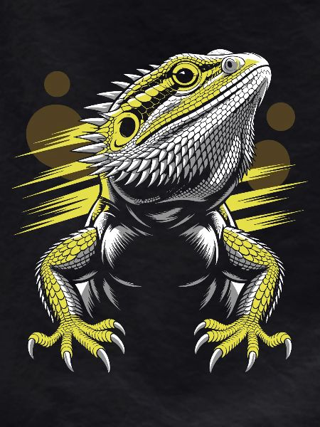 Dragon Head Bearded Dragon Lizard