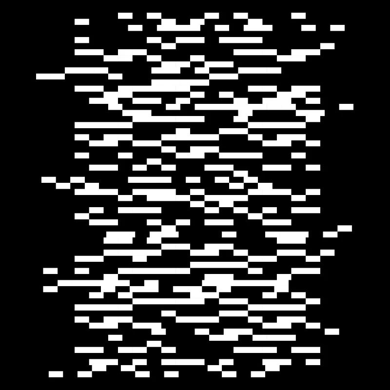 Glitch Waveframes Grille de nuit