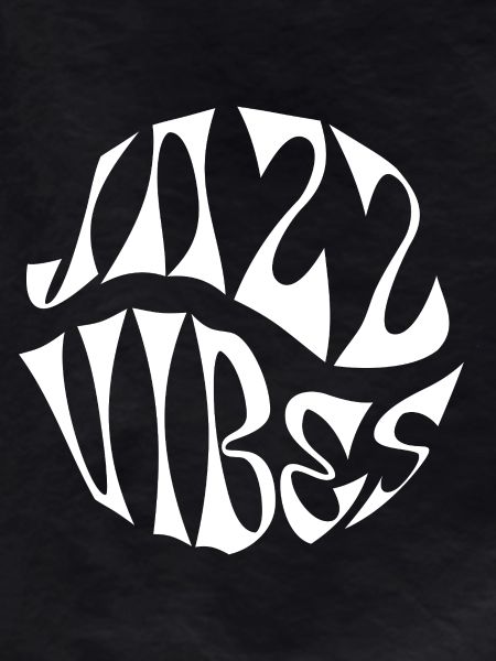 Jazz Vibes fancy logo design