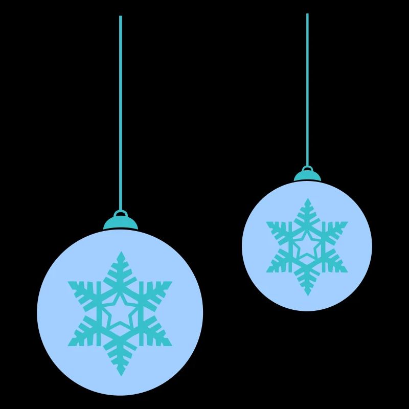 Winter Snowflakes Balls