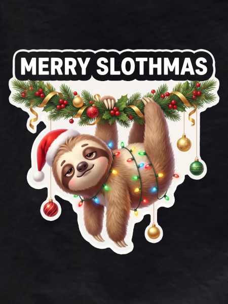 Frohe Slothmas Lichterkette