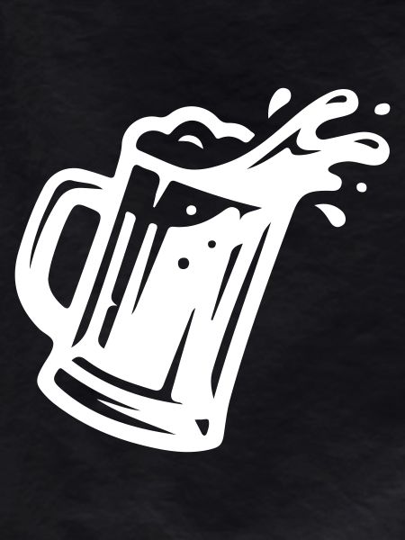 Weizenbier Bierglas Symbol