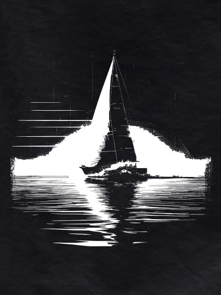 Dessin de voilier
