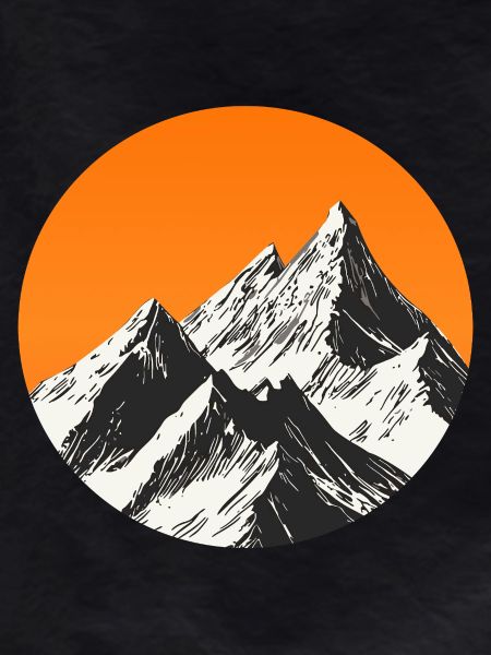 Mountains at sunset