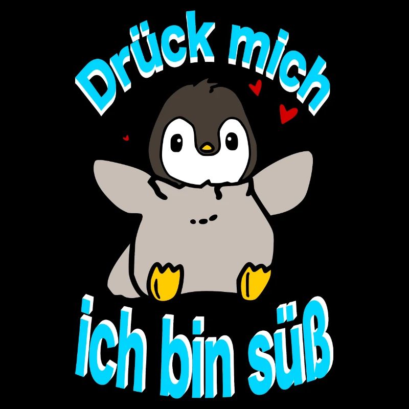 Pinguin Drück mich