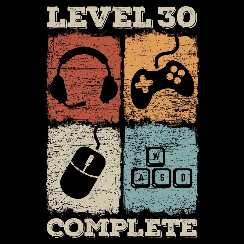 30. Geburtstag Level Complete Gaming