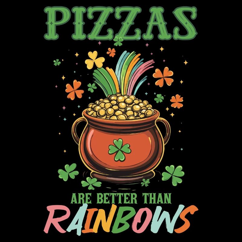 St Patricks Day Pizzas Are Better Than Rainbows