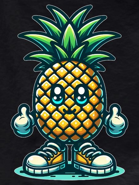 Cute pineapple
