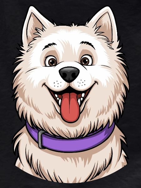 Samoyed Portrait