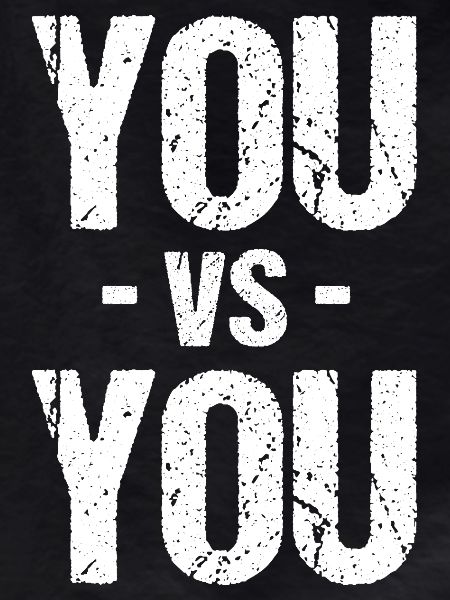 You vs You