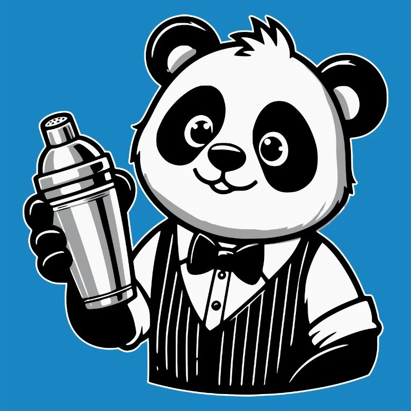 Panda Bartender Shaker