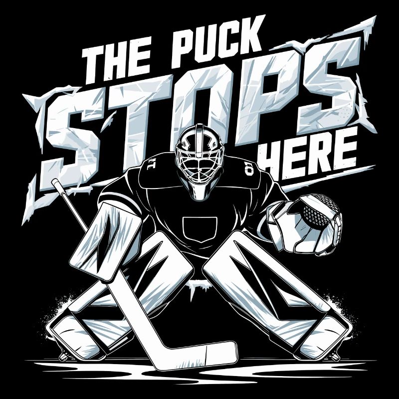 Eishockey-Statement für Verteidiger