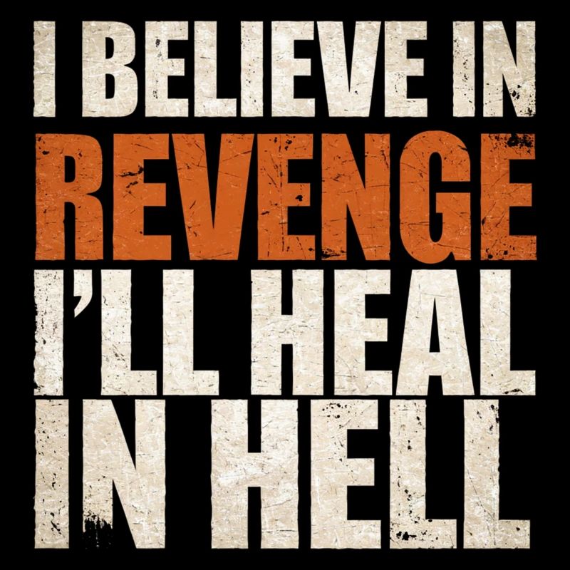 I Believe In Revenge I'll Heal In Hell 9