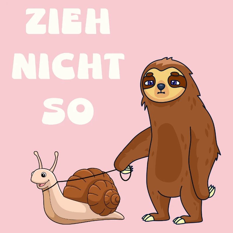 Don't pull a snail and a sloth