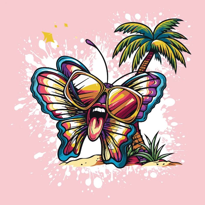Vacances d’été papillon