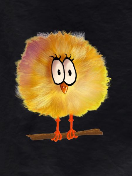 komischer Vogel
