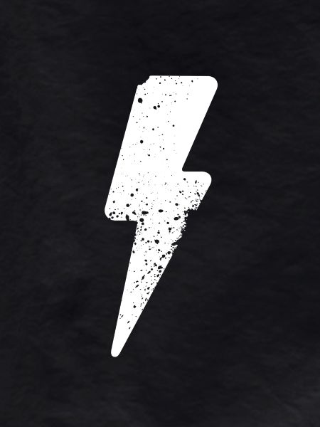 lightning symbol anger