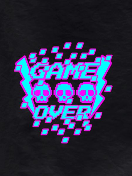 Game Over Pixel