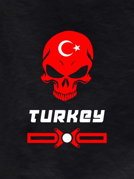 Turkey skull design