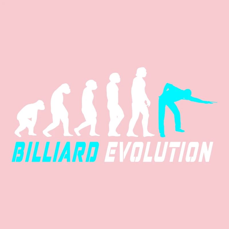 Billard Evolution Design / Geschenkidee