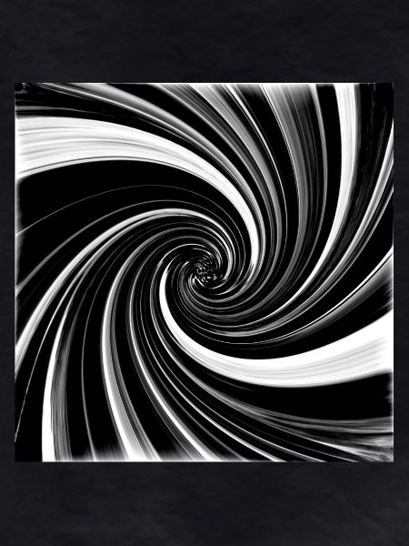 Black and white vortex