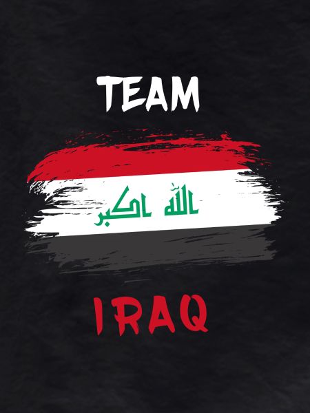 Team Iraq flag design