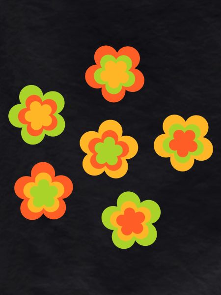 70s Flower Pattern