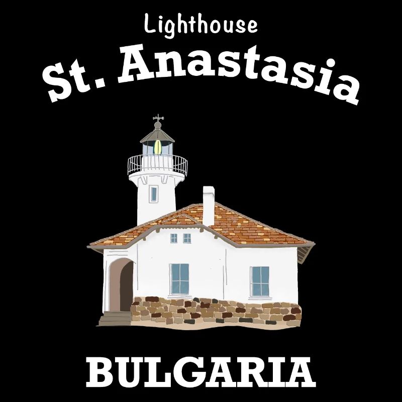 Bulgaria Lighthouse Monastery Island St. Anastasia