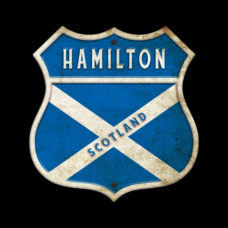 Drapeaux de l'Écosse Hamilton