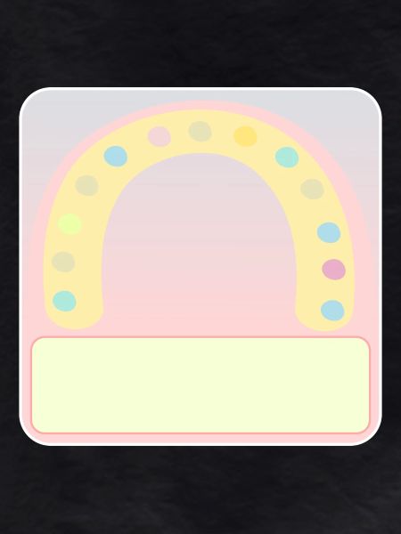 Name badge bow