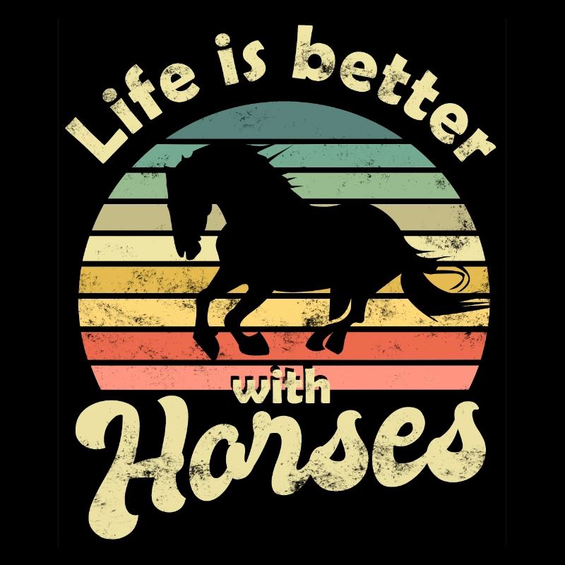 Chevaux à cheval
