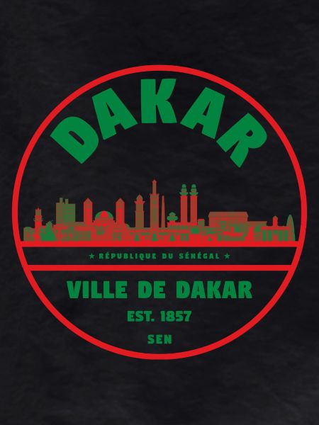 Dakar Skyline Badge