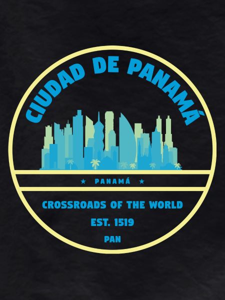 Panama City Skyline Emblem