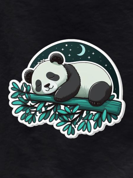 Panda endormi