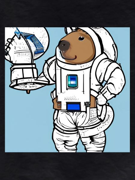 Capybara astronaut