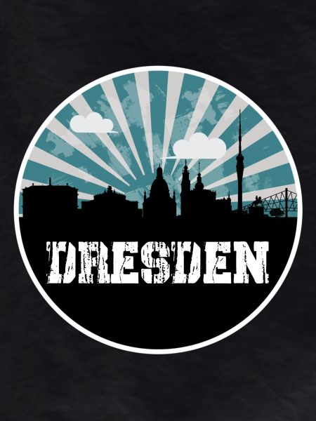 Dresden Blue Hour Skyline