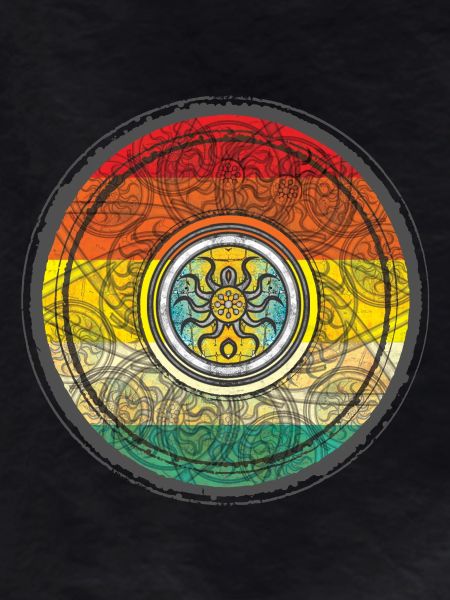 Kaleidoscopic Sun Pattern Context