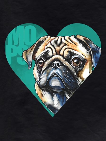 Mops Portrait