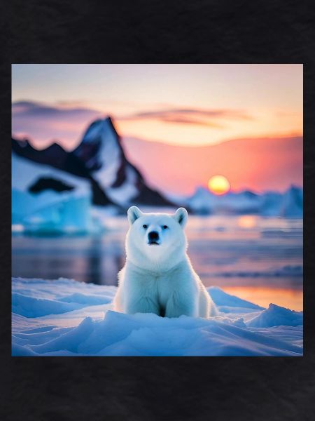 Pooh on the Ice Floe