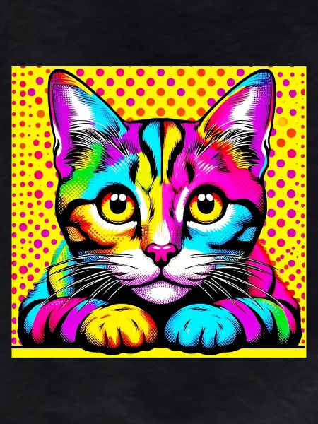 Cat Pop Art