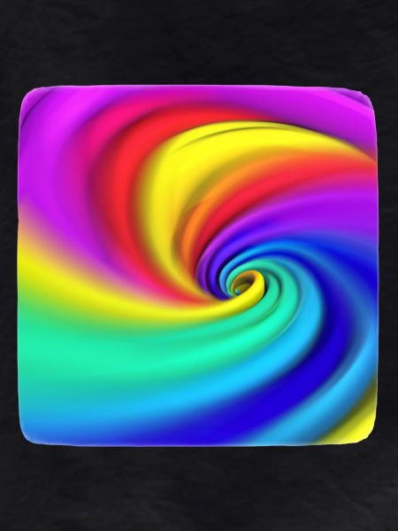 Regenbogenwirbel Farbenspiel