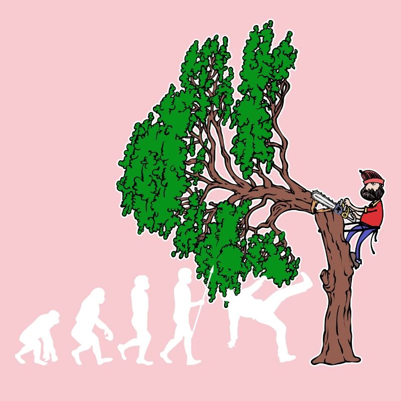 Arbre Evolution Woodwork bûcheron arbre cutter