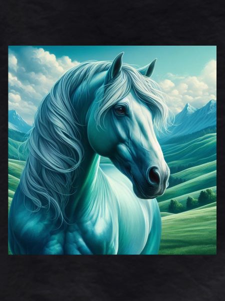 Cheval bleu